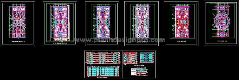 Public School CAD Design- Detailed Layout and Facilities